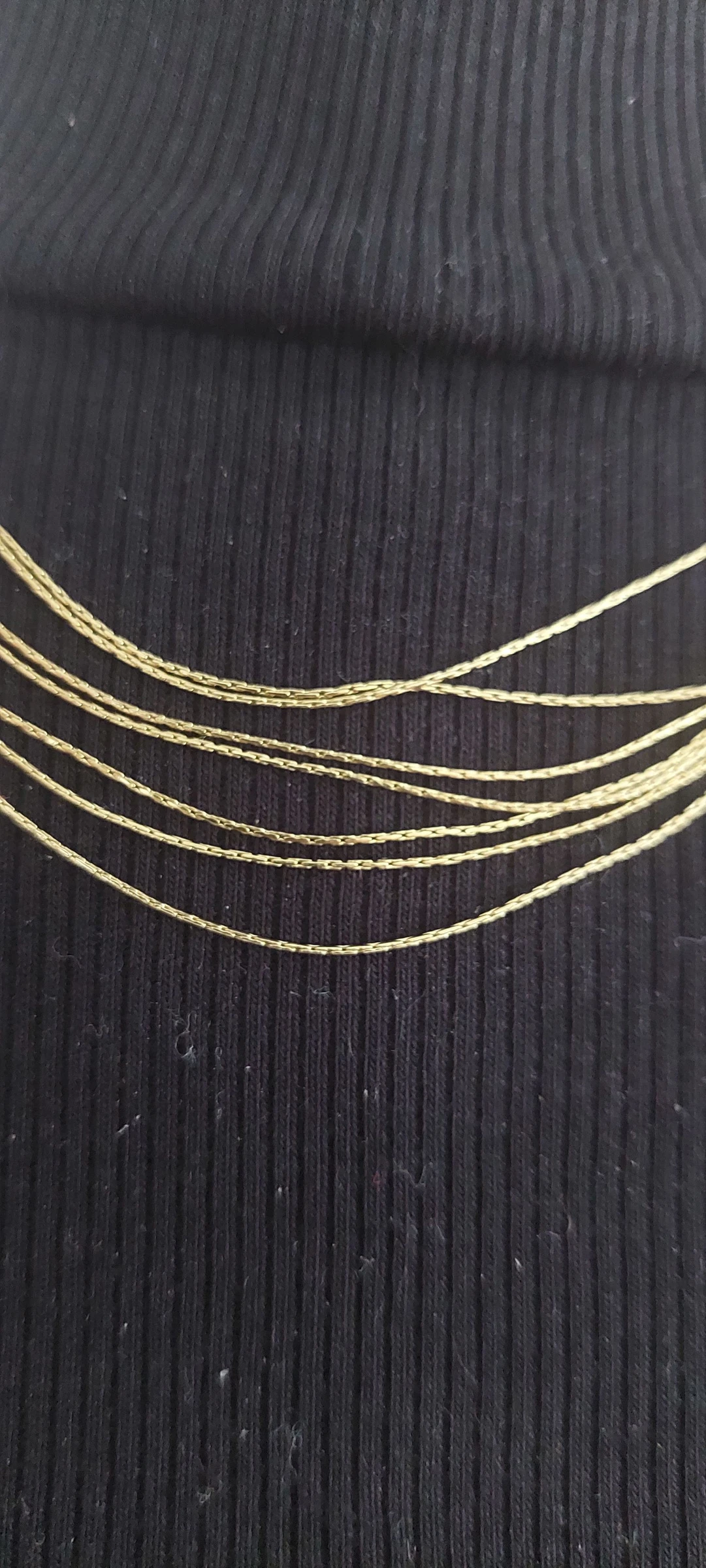 Vergulde meerlagige ketting "My Jewellery" – Nieuw met label ✨ – photo 3